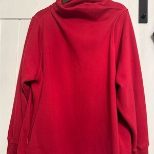 Athleta Cozy Karma Twist Neck Sweatshirt